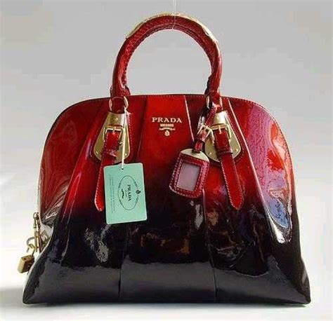 red patent leather prada purse|authentic prada leather handbags.